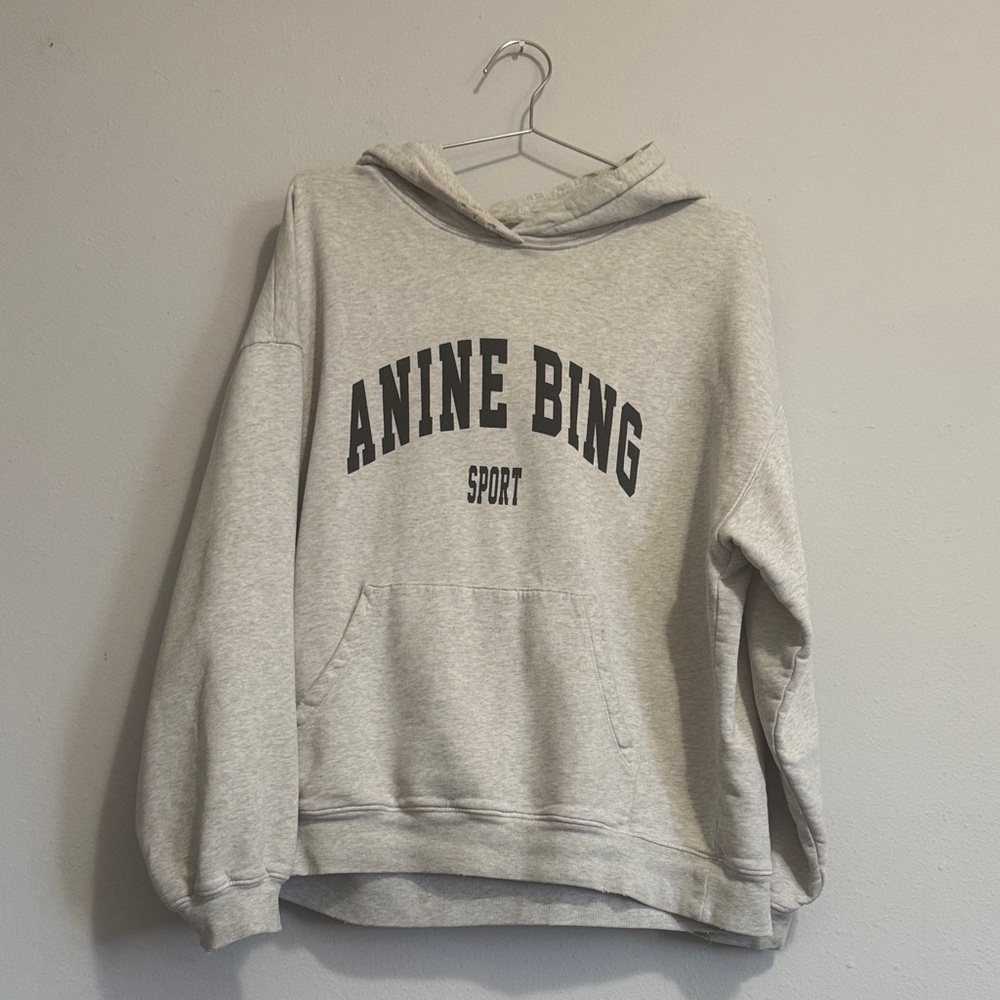 Anine Bing Harvey Grey Hoodie